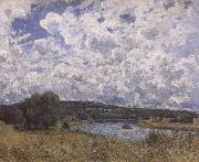 Alfred Sisley, The Seine at Suresnes